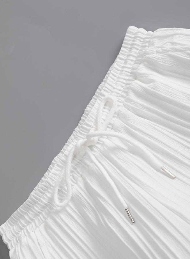 Take Two Men White Textured Shirt and Trousers Co-Ords - Image 4